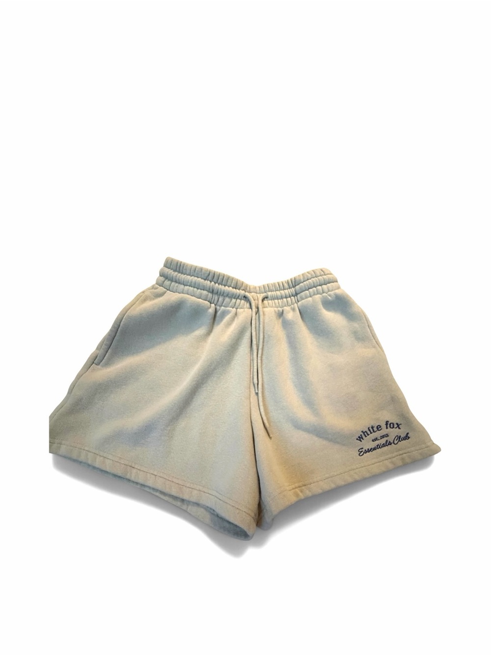 Women’s White Fox Essentials Sand Lounge Shorts XS
